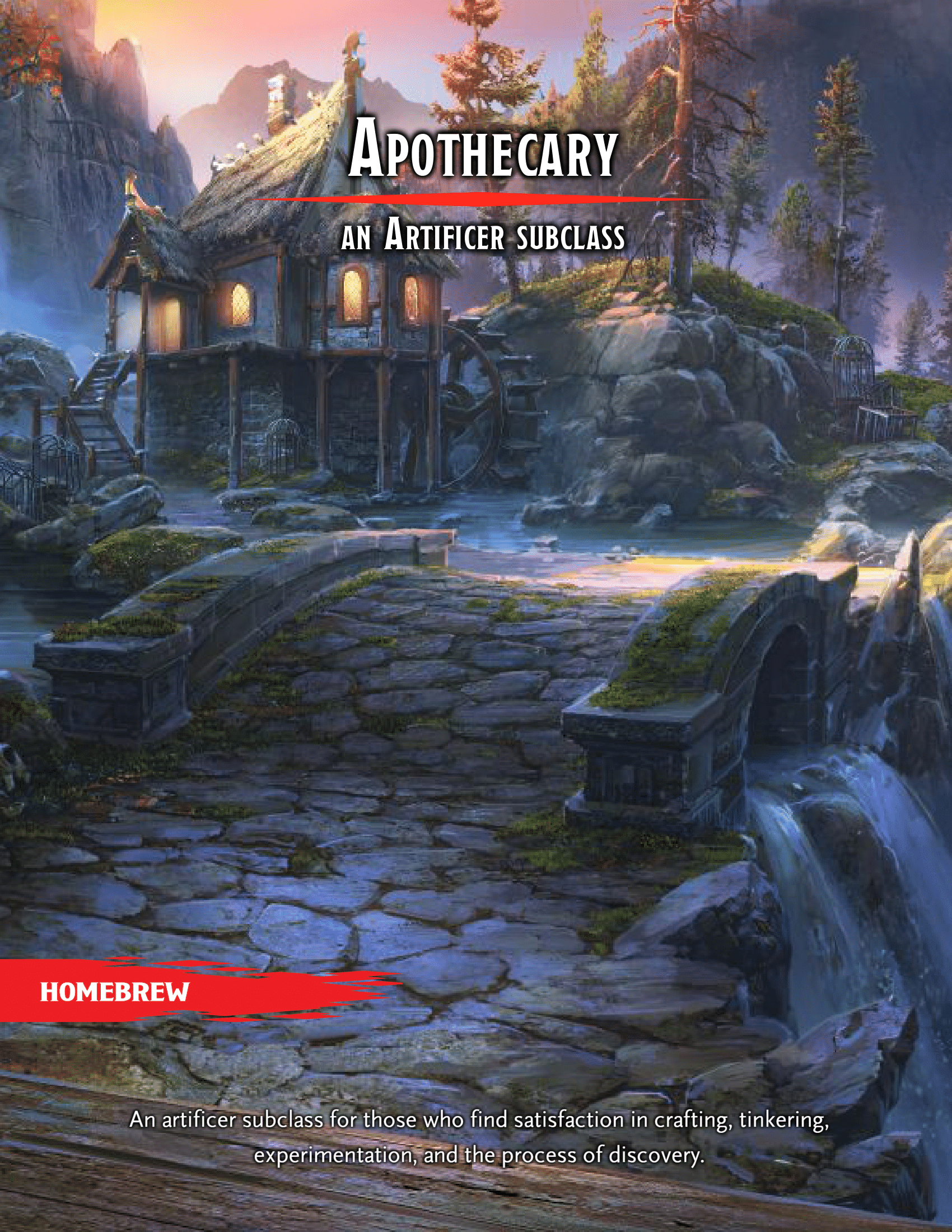 apothecary: an artificer&nbsp;subclass